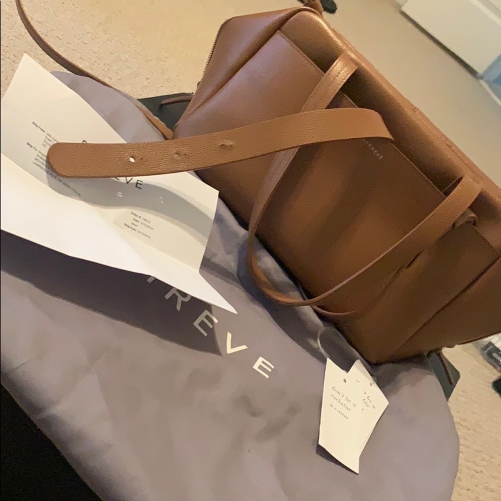 Senreve Doctor Bag Pebbled Chestnut - Picture 8 of 8